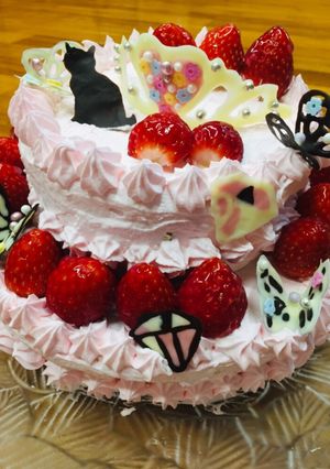 簡単オタク推し様デコレーションケーキ-レシピのメイン写真
