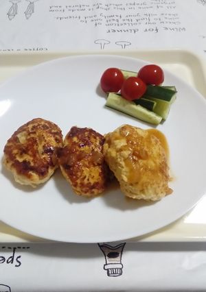 おからのハンバーグ｡鶏挽き肉で。-レシピのメイン写真