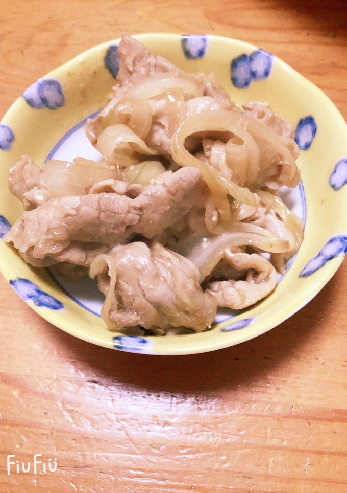 ☆豚ももの生姜焼き風☆-レシピのメイン写真