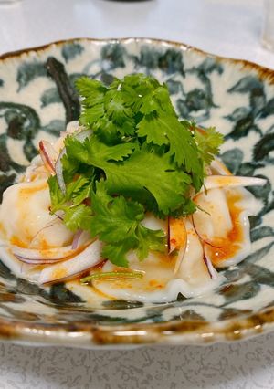 ハリッサを使ったタレで水餃子-レシピのメイン写真