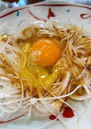 新玉ねぎで！TKO 卵かけオニオン-レシピのメイン写真