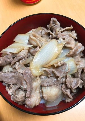 めんつゆで簡単つゆだく牛丼-レシピのメイン写真