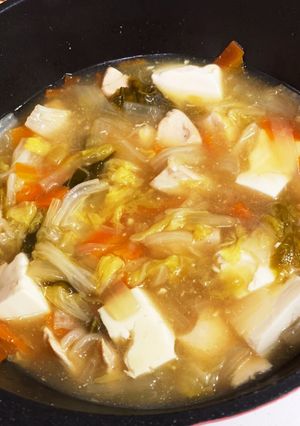 白菜と鶏肉のトロトロ煮-レシピのメイン写真