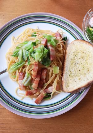 ベーコンときゃべつのペペロンチーノ-レシピのメイン写真