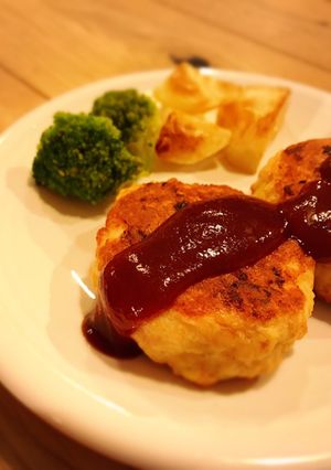 水切り不要☆ふわふわ豆腐ハンバーグ-レシピのメイン写真