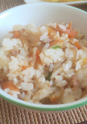 ちくわのきんぴら混ぜご飯-レシピのメイン写真
