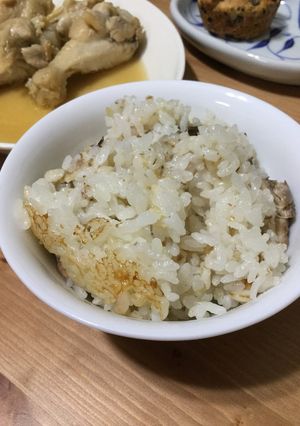 【備忘録】サバ缶の炊き込みご飯-レシピのメイン写真