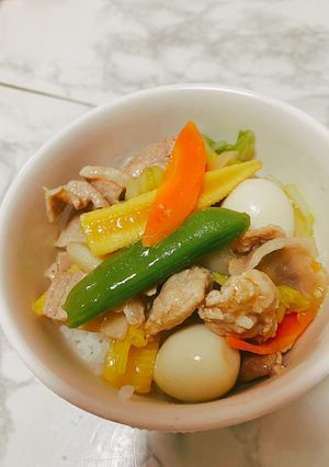 中華丼-レシピのメイン写真
