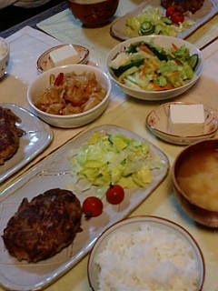 きんぴらごぼうハンバーグ-レシピのメイン写真