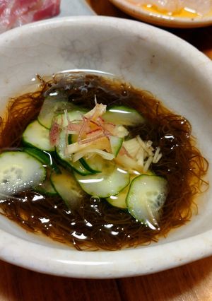 市販のもずく酢をより美味しく美しく-レシピのメイン写真