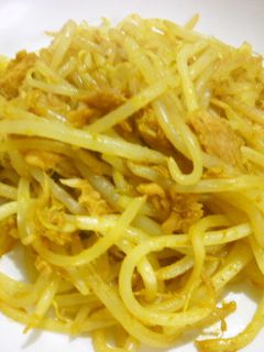 簡単もやしのカレー炒め-レシピのメイン写真