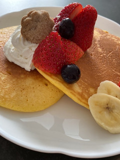 おうちカフェ♡ オシャレなパンケーキ-レシピのメイン写真