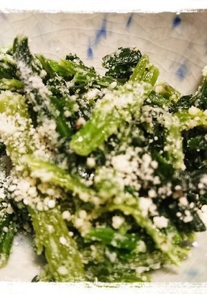 ほうれん草の粉チーズ和え-レシピのメイン写真