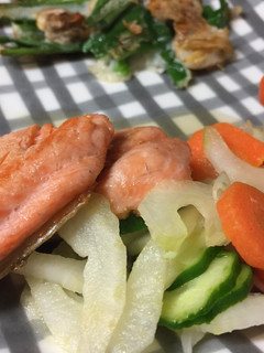 サーモンと野菜のマリネ-レシピのメイン写真