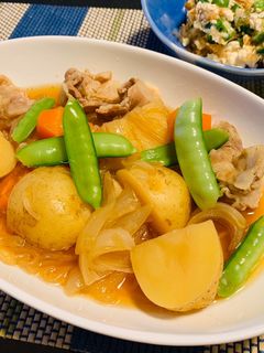 ☆お母さん味☆ 新じゃがで簡単肉じゃが!-レシピのメイン写真