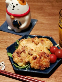 納豆と豆腐の変わり揚げ天ぷら-レシピのメイン写真