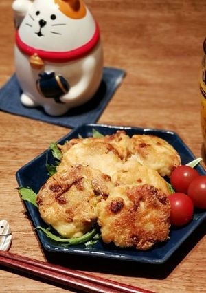 納豆と豆腐の変わり揚げ天ぷら-レシピのメイン写真