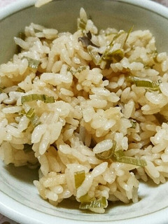 ねぎと生姜の炊き込みご飯-レシピのメイン写真