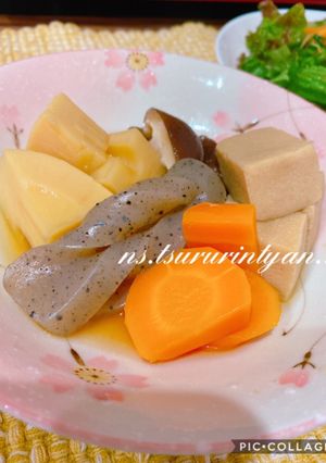 高野豆腐と野菜の煮しめ-レシピのメイン写真