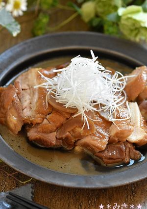 鶏モモ肉の生姜煮☆-レシピのメイン写真