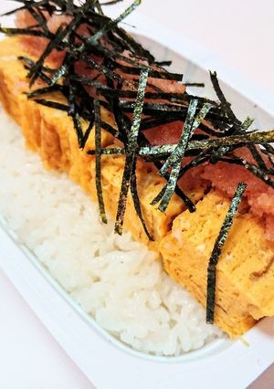 パックご飯で作る「明太玉子焼きご飯」-レシピのメイン写真