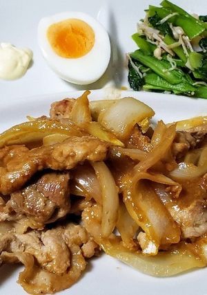豚肉の梅味噌焼き-レシピのメイン写真