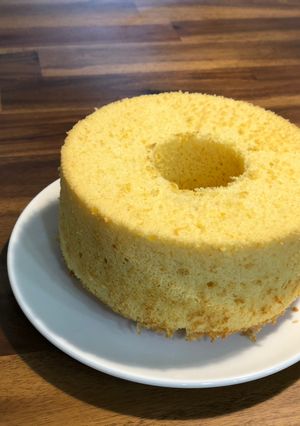ふわふわシフォンケーキ-レシピのメイン写真