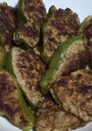ピーマンの肉詰め-レシピのメイン写真