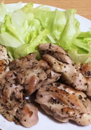 バジルチキン-レシピのメイン写真