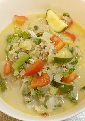 挽き肉と野菜のオレンジココナッツカレー-レシピのメイン写真