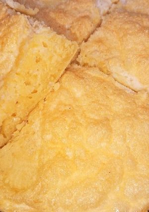 グリルパンで焼く、ふあふあケーキ-レシピのメイン写真