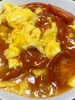 俺流!玉子とトマトの中華炒め-レシピのメイン写真