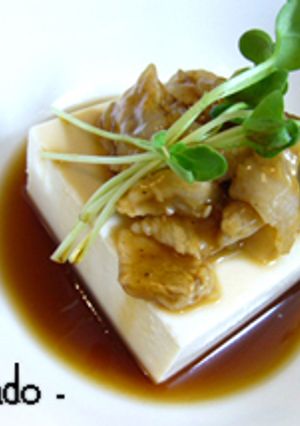 とろポン豚肉豆腐に乗せちゃいました♪-レシピのメイン写真