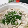 ガラスープで☆水餃子