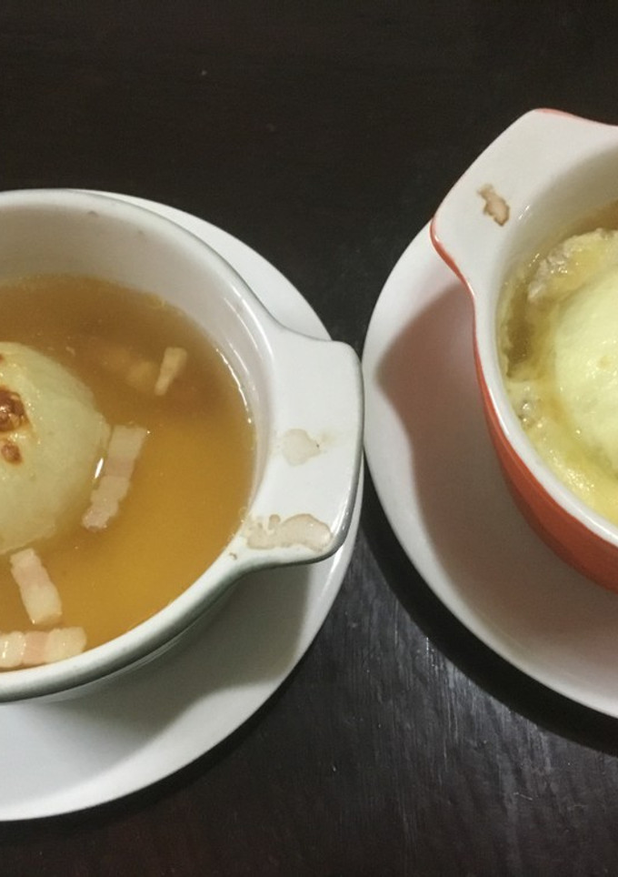 新玉ねぎのまるごとスープチーズ焼き-レシピのメイン写真