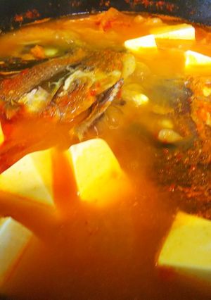 簡単韓国・魚の辛いスープ（ズンドゥブ）-レシピのメイン写真