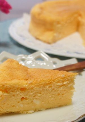 スフレ風チーズケーキ-レシピのメイン写真