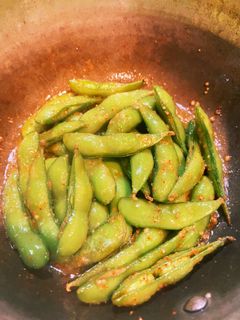 男飯★簡単!親父和風枝豆ペペロンチーノ-レシピのメイン写真