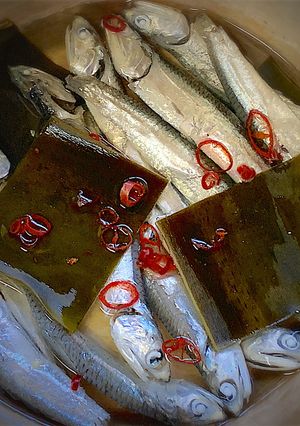 おかってで築地リレー！煮干の甘酢漬け-レシピのメイン写真