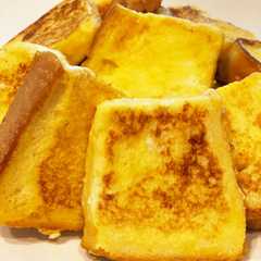 我が家の朝食の定番☆フレンチトースト-レシピのメイン写真