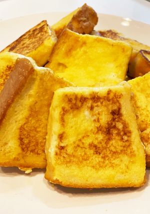 我が家の朝食の定番☆フレンチトースト-レシピのメイン写真