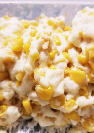 もちもちコーン蒸しパン★レンジで簡単^^-レシピのメイン写真