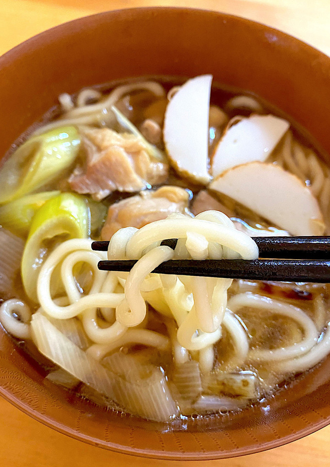 おうちで本格鶏ネギうどん♪-レシピのメイン写真