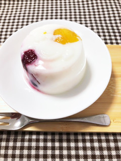 フルーツヨーグルト寒天-レシピのメイン写真