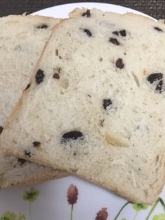 HB早焼き☆ふわやわレーズン食パン-レシピのメイン写真