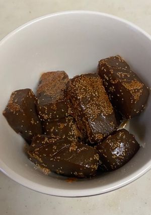 こんにゃくのバター明太子-レシピのメイン写真