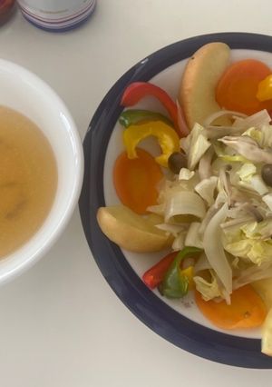 温野菜&スープ！ヘルシーで美味しい♪-レシピのメイン写真