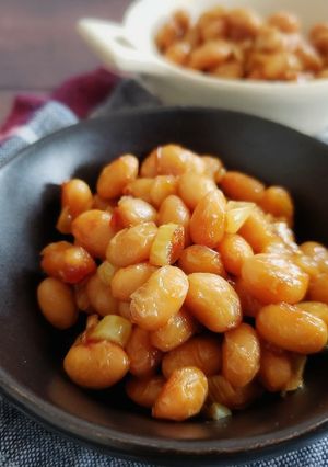 作り置きにピッタリ！蒸し大豆のピリ辛みそ-レシピのメイン写真