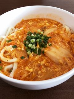 サンラータン風うどん-レシピのメイン写真