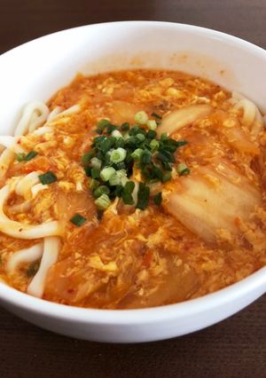 サンラータン風うどん-レシピのメイン写真